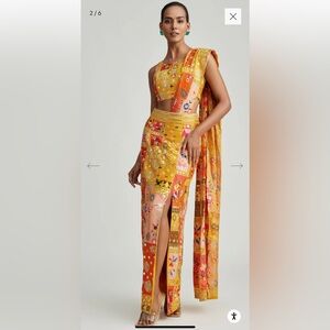 HoliChic by Megha Maxi skirt & Dupatta set